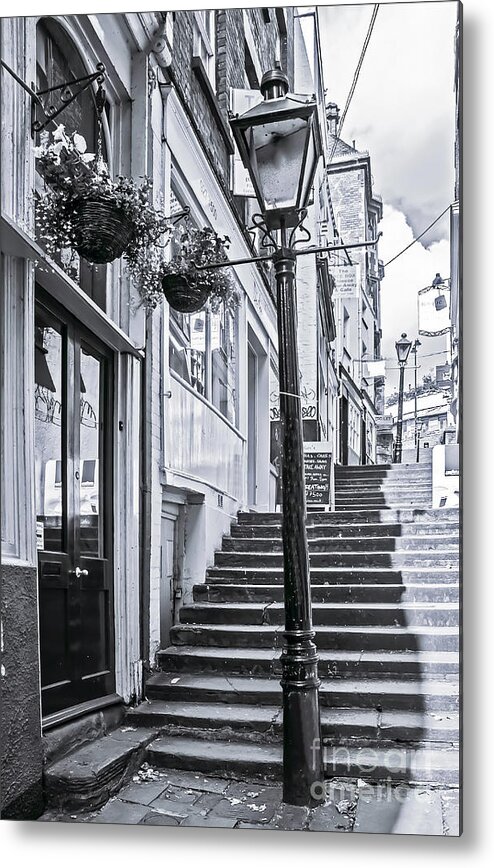 Christmas Steps Metal Print featuring the photograph Christmas Steps, Bristol. #4 by Colin Rayner