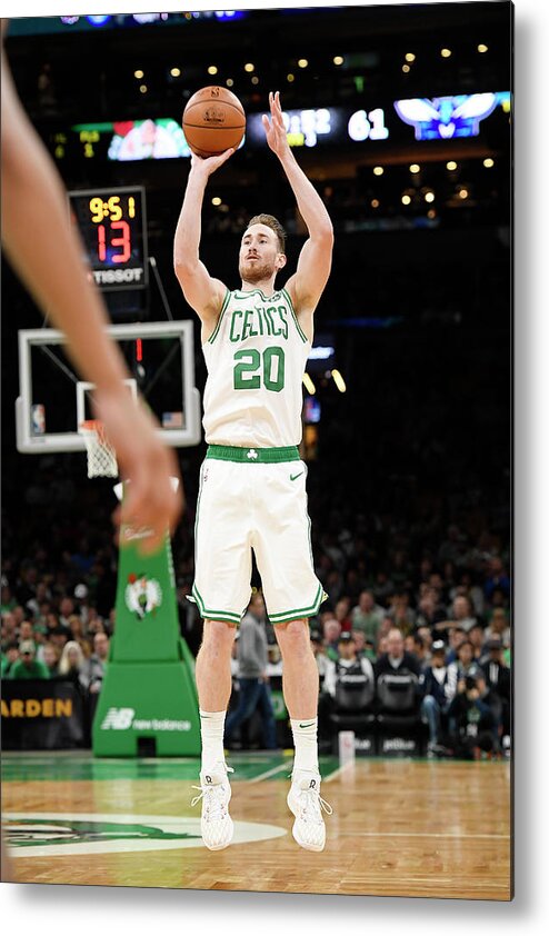 Gordon Hayward Metal Print featuring the photograph Gordon Hayward #3 by Brian Babineau