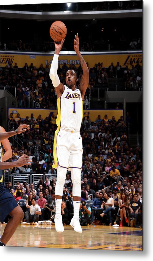 Nba Pro Basketball Metal Print featuring the photograph Kentavious Caldwell-pope by Andrew D. Bernstein