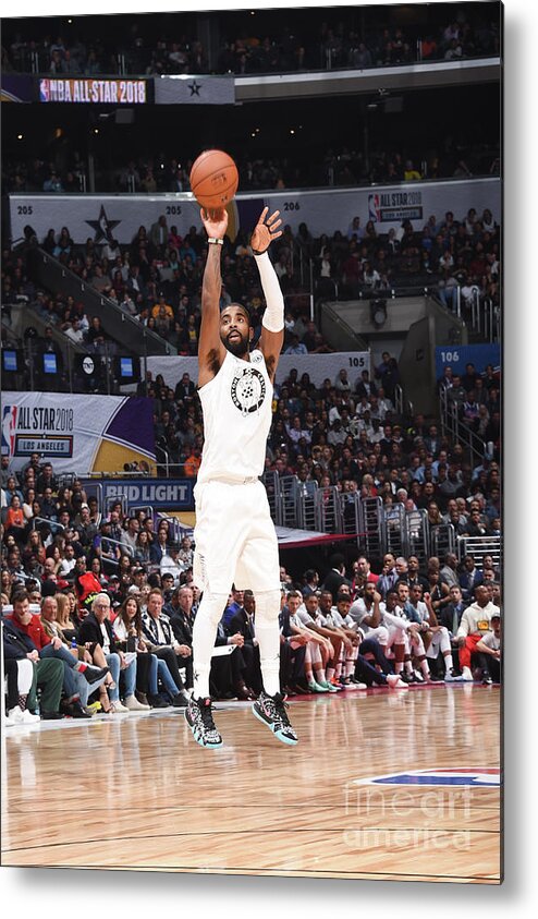 Nba Pro Basketball Metal Print featuring the photograph Kyrie Irving by Andrew D. Bernstein