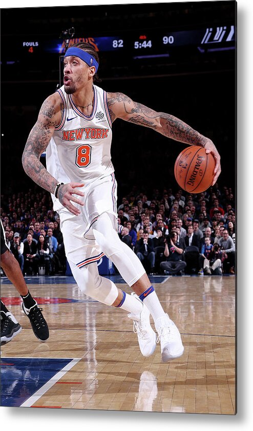 Michael Beasley Metal Print featuring the photograph Michael Beasley by Nathaniel S. Butler