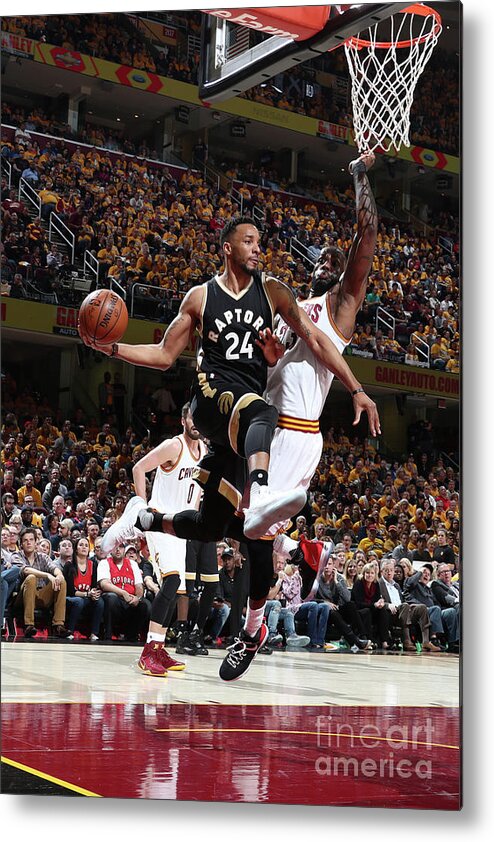Norman Powell Metal Print featuring the photograph Norman Powell by Nathaniel S. Butler