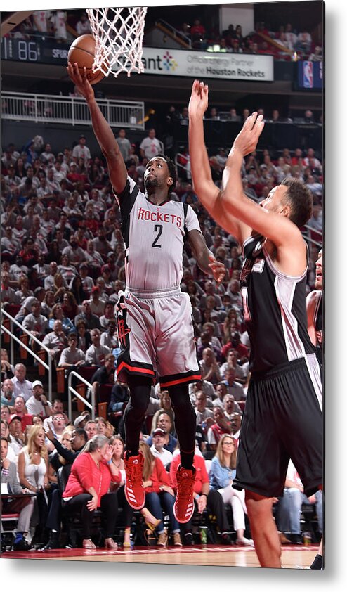 Playoffs Metal Print featuring the photograph Patrick Beverley by Bill Baptist