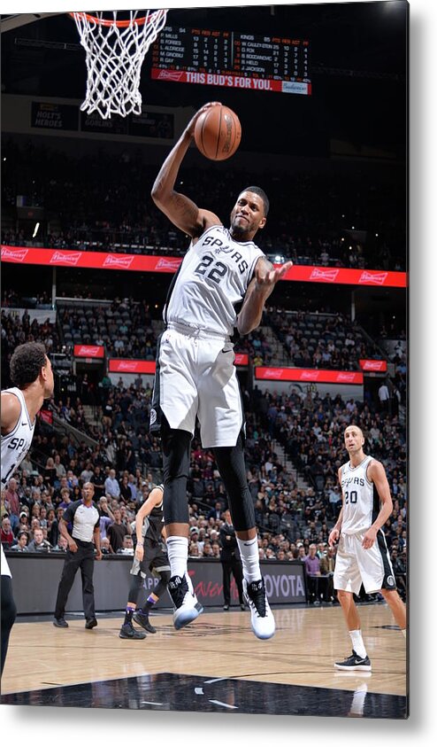 Rudy Gay Metal Print featuring the photograph Rudy Gay #3 by Mark Sobhani
