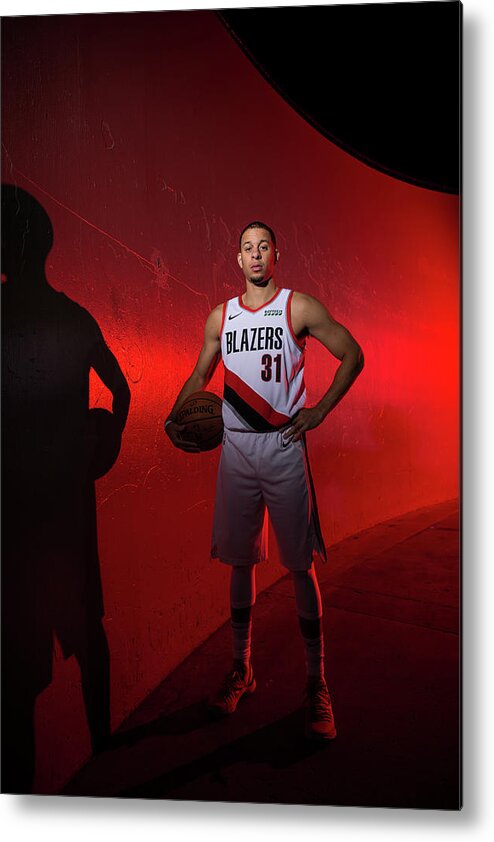 Seth Curry Metal Print featuring the photograph Seth Curry #3 by Sam Forencich