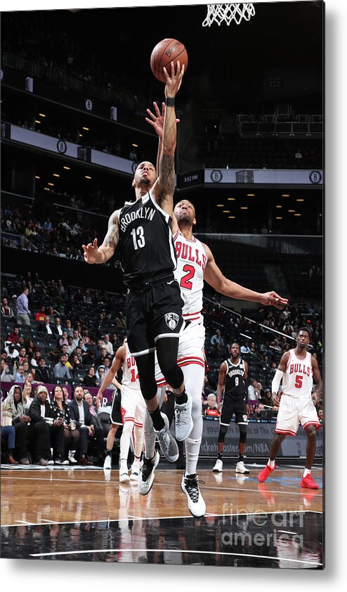 Nba Pro Basketball Metal Print featuring the photograph Shabazz Napier by Nathaniel S. Butler