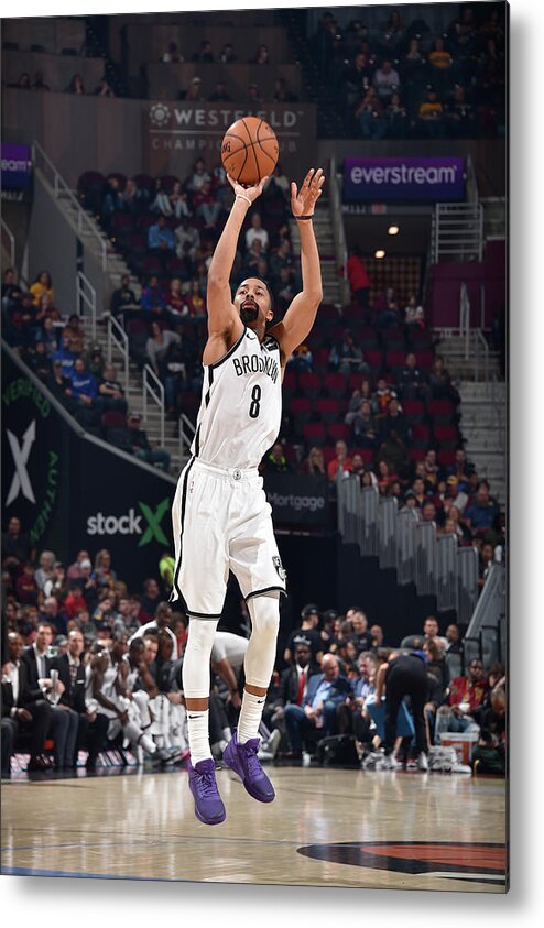 Spencer Dinwiddie Metal Print featuring the photograph Spencer Dinwiddie #3 by David Liam Kyle