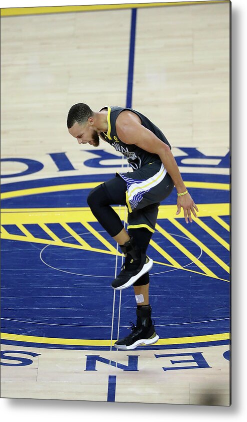 Playoffs Metal Print featuring the photograph Stephen Curry by Joe Murphy