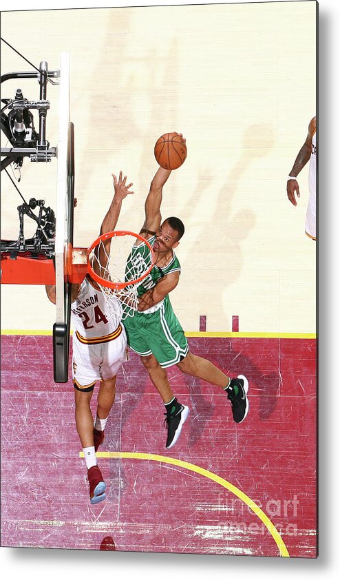 Avery Bradley Metal Print featuring the photograph Avery Bradley by Nathaniel S. Butler