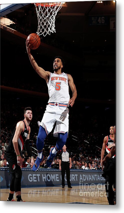 Courtney Lee Metal Print featuring the photograph Courtney Lee #4 by Nathaniel S. Butler