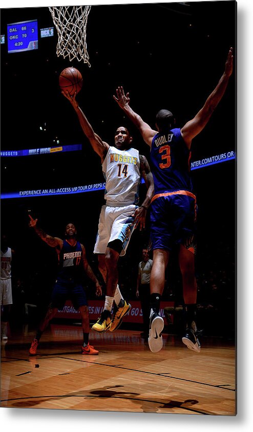 Gary Harris Metal Print featuring the photograph Gary Harris #4 by Bart Young