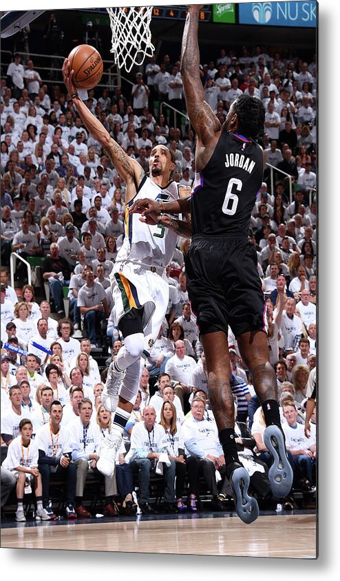 George Hill Metal Print featuring the photograph George Hill by Andrew D. Bernstein