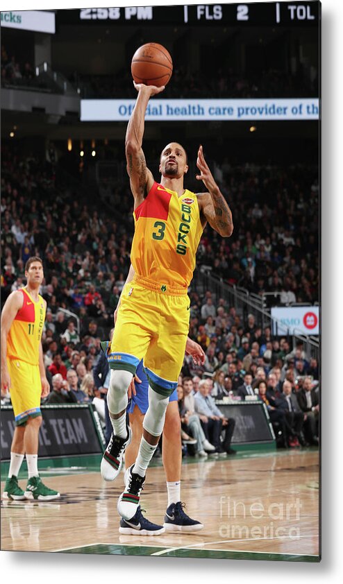 George Hill Metal Print featuring the photograph George Hill #4 by Gary Dineen