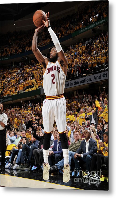Kyrie Irving Metal Print featuring the photograph Kyrie Irving by David Liam Kyle