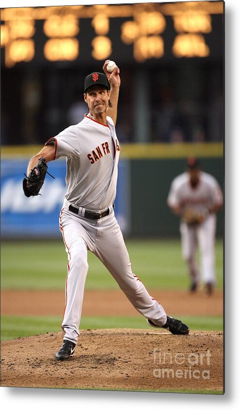 People Metal Print featuring the photograph Randy Johnson by Otto Greule Jr