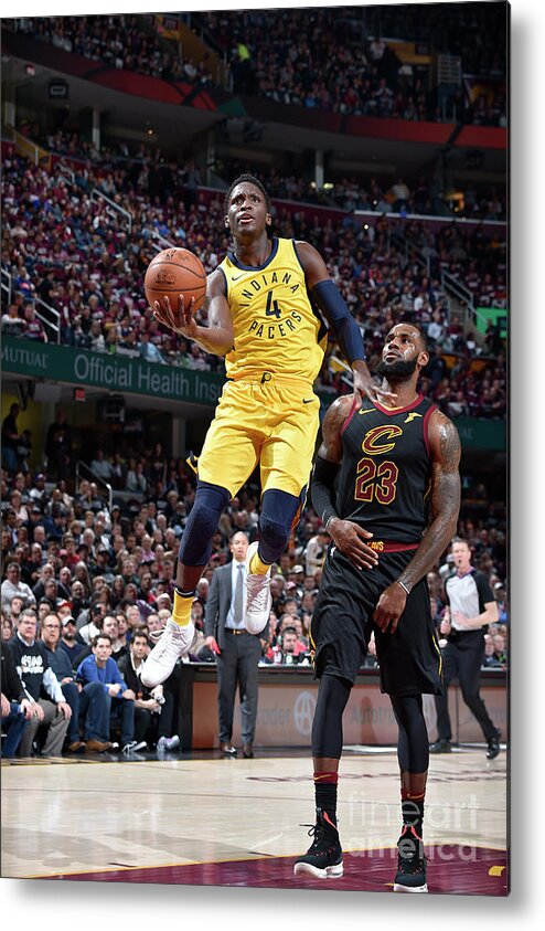 Victor Oladipo Metal Print featuring the photograph Victor Oladipo by David Liam Kyle