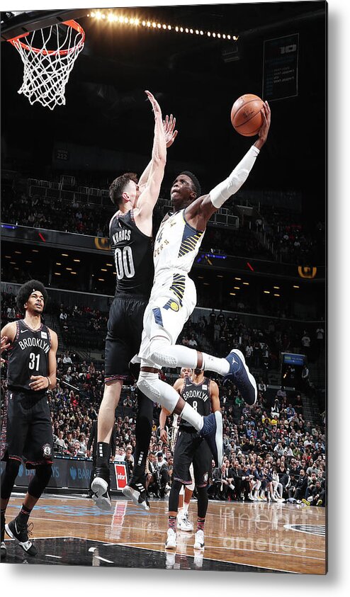 Nba Pro Basketball Metal Print featuring the photograph Victor Oladipo by Nathaniel S. Butler
