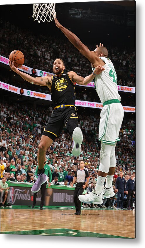 Stephen Curry Metal Print featuring the photograph Stephen Curry #42 by Nathaniel S. Butler