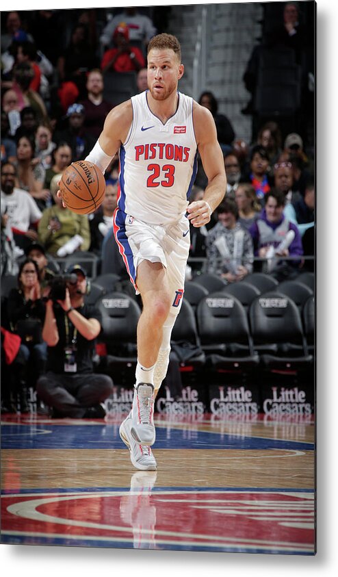 Nba Pro Basketball Metal Print featuring the photograph Blake Griffin by Brian Sevald