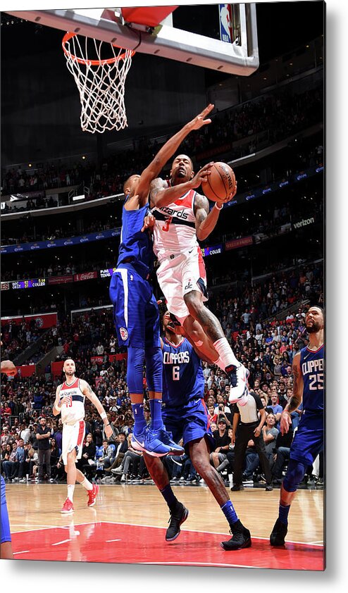 Bradley Beal Metal Print featuring the photograph Bradley Beal #5 by Andrew D. Bernstein