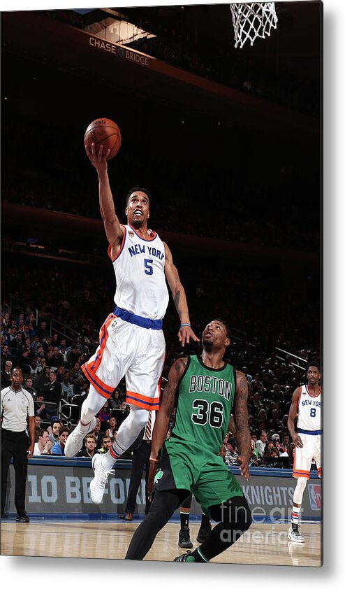 Courtney Lee Metal Print featuring the photograph Courtney Lee #5 by Nathaniel S. Butler
