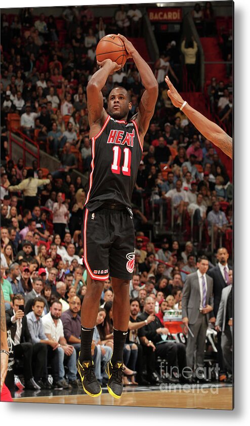 Dion Waiters Metal Print featuring the photograph Dion Waiters #5 by Oscar Baldizon