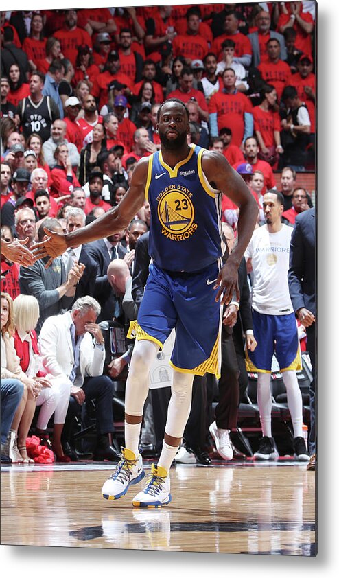 Playoffs Metal Print featuring the photograph Draymond Green by Nathaniel S. Butler