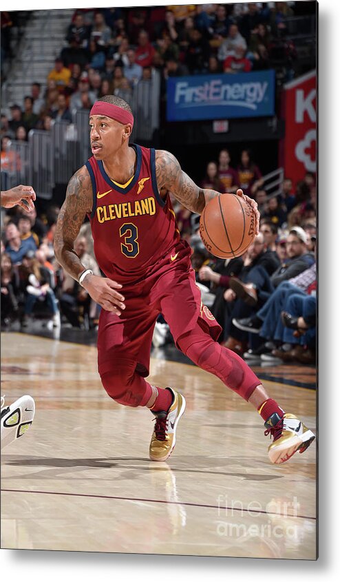 Isaiah Thomas Metal Print featuring the photograph Isaiah Thomas #5 by David Liam Kyle