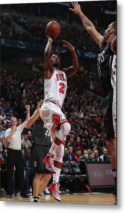 Jimmy Butler Metal Print featuring the photograph Jimmy Butler #5 by Gary Dineen