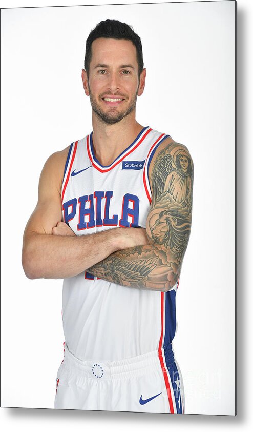 Media Day Metal Print featuring the photograph J.j. Redick by Jesse D. Garrabrant