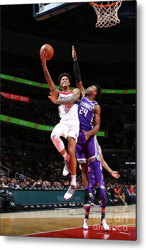 Nba Pro Basketball Metal Print featuring the photograph Kelly Oubre by Ned Dishman