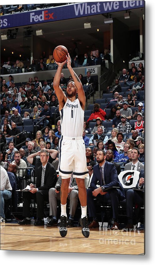 Nba Pro Basketball Metal Print featuring the photograph Kyle Anderson by Joe Murphy