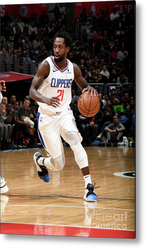 Nba Pro Basketball Metal Print featuring the photograph Patrick Beverley by Andrew D. Bernstein