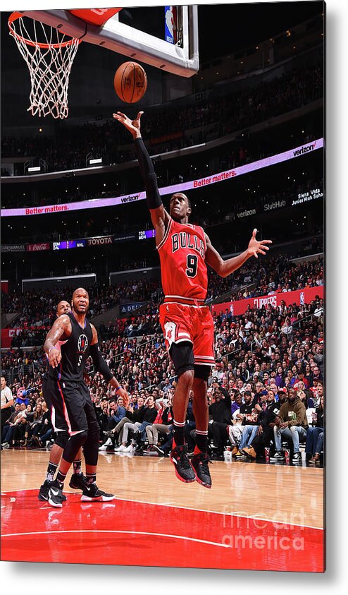 Nba Pro Basketball Metal Print featuring the photograph Rajon Rondo by Andrew D. Bernstein