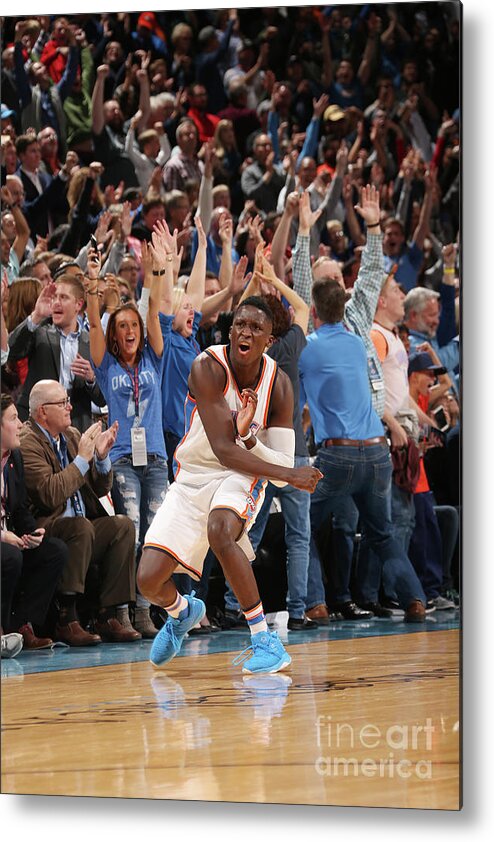 Victor Oladipo Metal Print featuring the photograph Victor Oladipo by Layne Murdoch