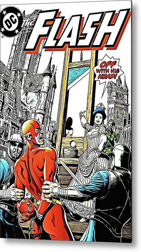 51-1 - D C Comics The Flash Issue #169 Feb 2001 Artist Brian Bolland #51  Metal Print by D C Comics - Fine Art America