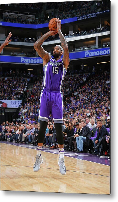 Nba Pro Basketball Metal Print featuring the photograph Demarcus Cousins by Rocky Widner