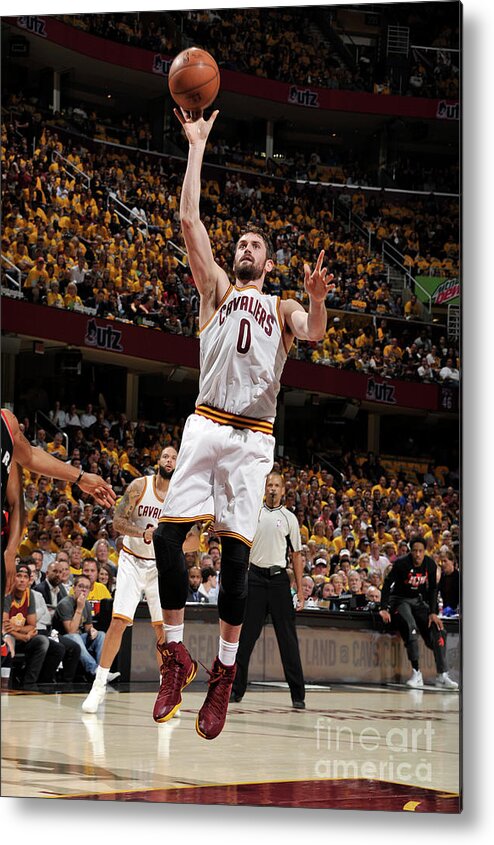 Playoffs Metal Print featuring the photograph Kevin Love by David Liam Kyle
