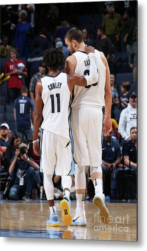 Mike Conley Metal Print featuring the photograph Mike Conley #6 by Joe Murphy