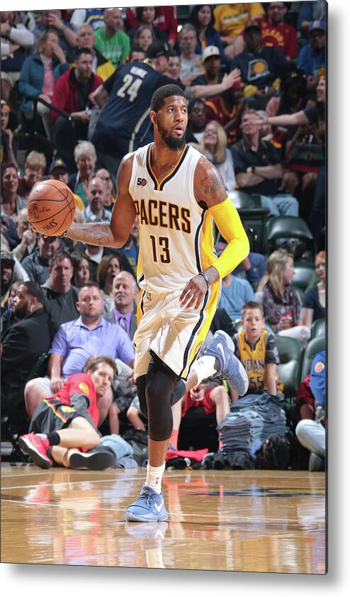 Paul George Metal Print featuring the photograph Paul George #6 by Ron Hoskins