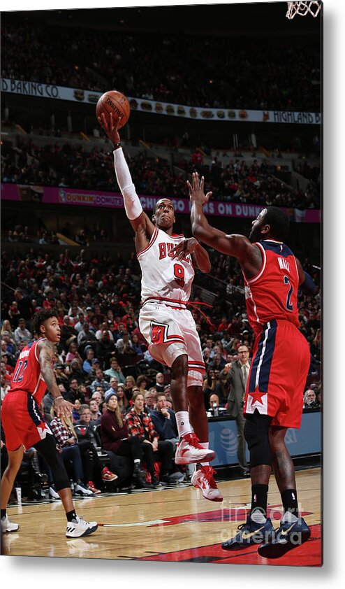 Rajon Rondo Metal Print featuring the photograph Rajon Rondo #6 by Gary Dineen