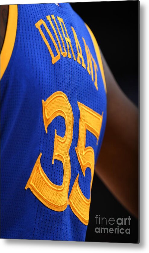 Kevin Durant Metal Print featuring the photograph Kevin Durant #7 by Garrett Ellwood