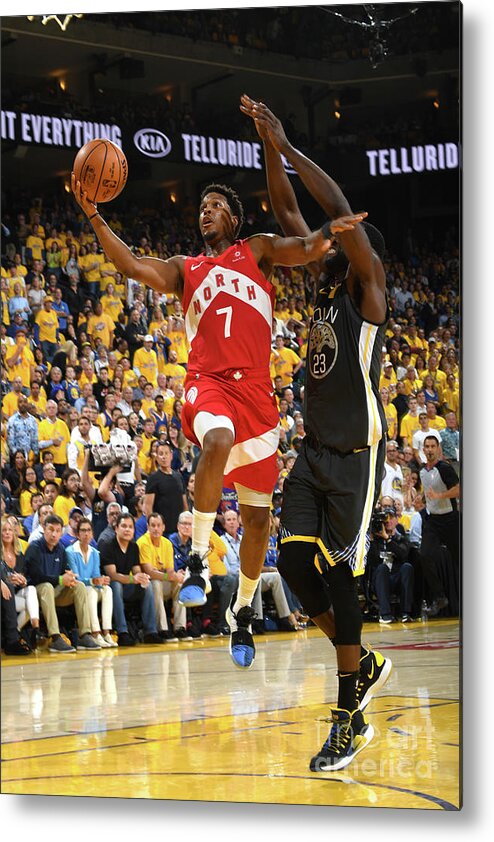 Playoffs Metal Print featuring the photograph Kyle Lowry by Andrew D. Bernstein