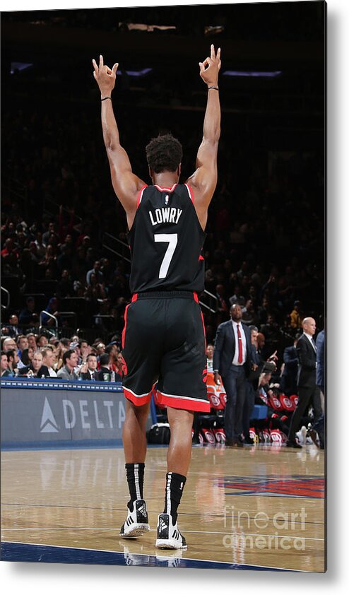 Kyle Lowry Metal Print featuring the photograph Kyle Lowry by Nathaniel S. Butler