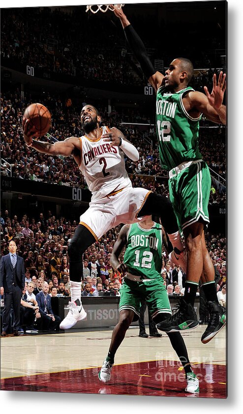 Playoffs Metal Print featuring the photograph Kyrie Irving by David Liam Kyle