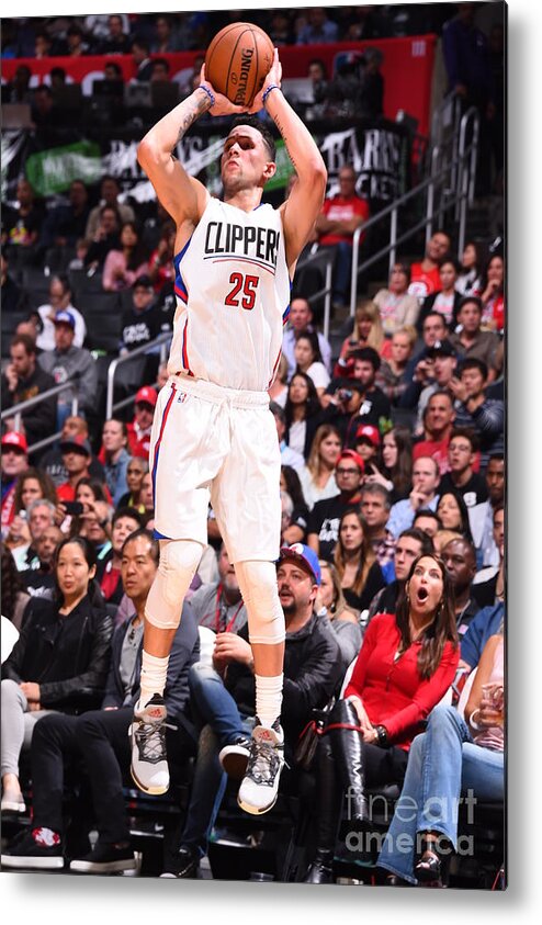Austin Rivers Metal Print featuring the photograph Austin Rivers #8 by Andrew D. Bernstein