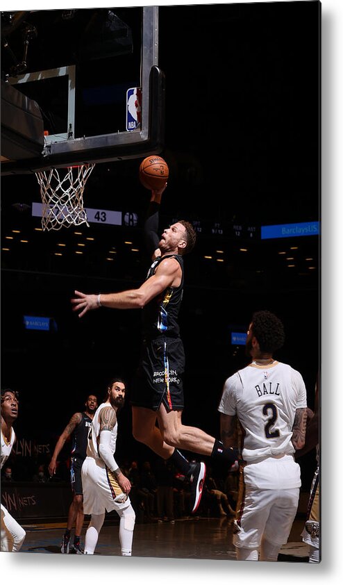 Blake Griffin Metal Print featuring the photograph Blake Griffin by Nathaniel S. Butler