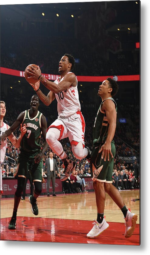 Demar Derozan Metal Print featuring the photograph Demar Derozan #8 by Ron Turenne