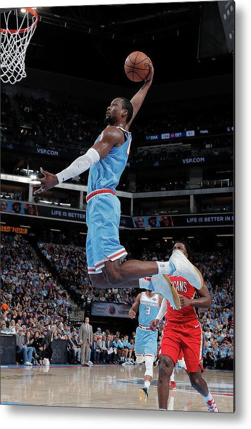 Harrison Barnes Metal Print featuring the photograph Harrison Barnes by Rocky Widner