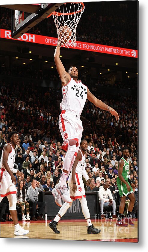 Norman Powell Metal Print featuring the photograph Norman Powell #8 by Ron Turenne